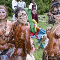 Mud Covered Babes - Topless
