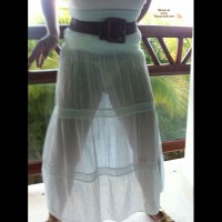 Pic #7 See Through White Dress