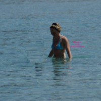 Pic #3 Sexy Blue Beach Thong