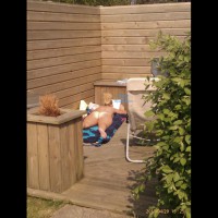 Pic #4 46 yo Wife Sunbathing Nude 1st Time