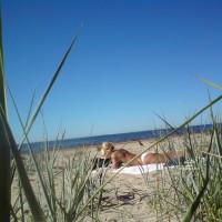 Pic #3 Belorussian Tourist On The Latvian Beach