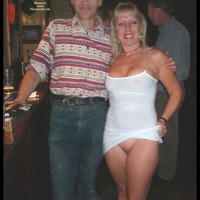 Pic #1 Naked In A Bar