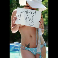 Topless Bikini Girl Greeting Voyeurweb - Topless
