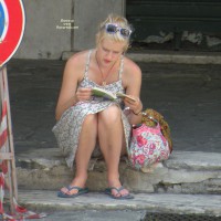 Pic #4 Under Her Skirt!!!