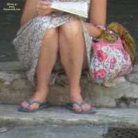 Pic #6 Under Her Skirt!!!