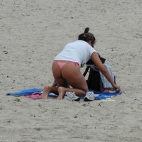 Pic #7 Pink Thong Girl