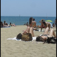 Pic #3 A Day At Barcelona Beach