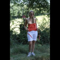 Pic #2 First Striptease In The Forest