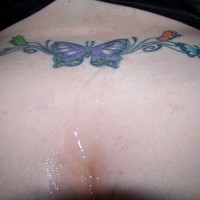 Pic #3 Hubby Had Fun On My Tatoo