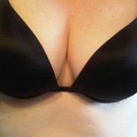Pic #4 Teasing Hubby With Cleavage Around The House