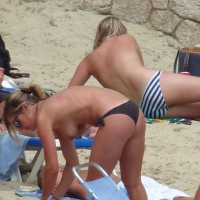 Pic #5 Two Women On The Beach