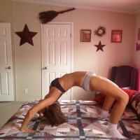 My Hot Girlfriend - Brunette, Shaved, Softcore