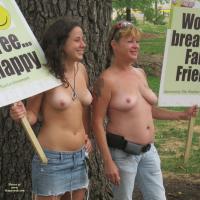 Go Topless Day - Big Tits, Nude In Public