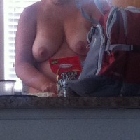 Large tits of my wife - Wife