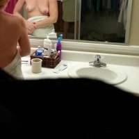 Very small tits of my room mate