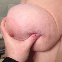 Extremely large tits of my wife - sexy Shelly