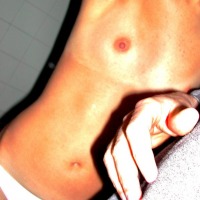 Very small tits of my wife - JaNina