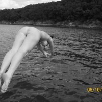 Nude Diving - Long Legs, Naked Girl, Nude Amateur