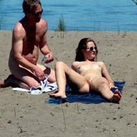 Attracting Attention - Beach Voyeur