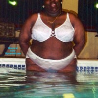 In The Pool - Wife/Wives, BBW, Bikini Voyeur, Wet