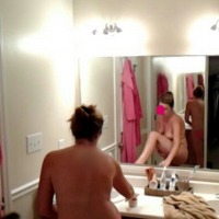 Small tits of my room mate - Michelle