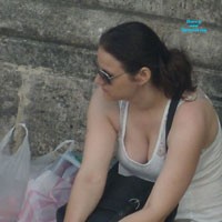 Pic #2 Upskirt - Downblouse - Public Place