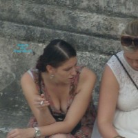 Pic #3 Upskirt - Downblouse - Public Place