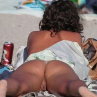 Pic #6 Hairy Brunette - Beach, Brunette, Bush Or Hairy