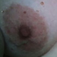 Very large tits of my wife - tina