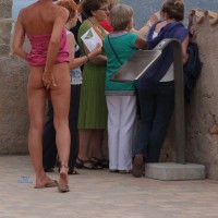 Bexx`s Bells 2 - Big Tits, Exposed In Public, Hard Nipple, Navel Piercing, Nude In Public, Pussy Lips, Shaved, Tattoo, Sexy Ass