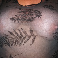 Very large tits of my wife - Gina