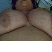 Very large tits of my wife - Wife