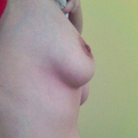 Medium tits of my girlfriend - sandra