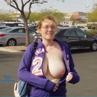Pic #2 American Trip - Big Tits, Flashing, Public Exhibitionist, Public Place