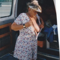Large tits of my wife - marie