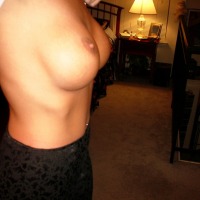Large tits of a co-worker - Tracy