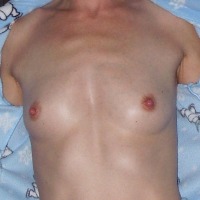 Very small tits of my wife - Kristine