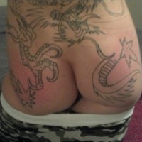 My girlfriend's ass - Daddy's Cocksucker