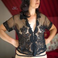 Pic #9 Red Bed - Brunette, Lingerie