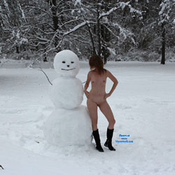 Lucky Snowman With A Woman - Boots, Exposed In Public, Full Nude, Naked Outdoors, Nipples, Nude In Nature, Nude In Public, Redhead, Shaved Pussy, Small Tits, Snow, Hairless Pussy, Hot Girl, Naked Girl, Sexy Body, Sexy Face, Sexy Figure, Sexy Legs, Sexy Woman