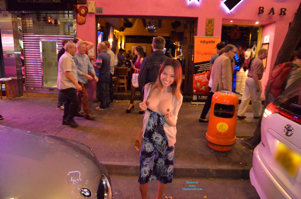 Flashing My Tits In Public - Asian Girl, Big Tits, Brunette Hair, Erect Nipples, Exposed In Public, Firm Tits, Flashing Tits, Flashing, Nude In Public, Perfect Tits, Showing Tits, Hot Girl, Sexy Boobs, Sexy Face, Sexy Girl, Sexy Woman, Dressed , Asian, Nude In Public, Flashing, Tits, Nipples, Dress