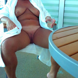 Hot Day On The Balcony - Shaved