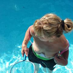 Small tits of my wife - backnine