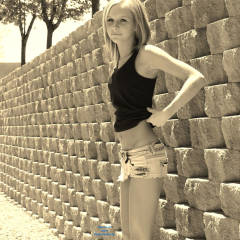 Pic #1 Hanging Out At The Office - Small Tits