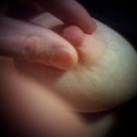 Medium tits of my wife - who