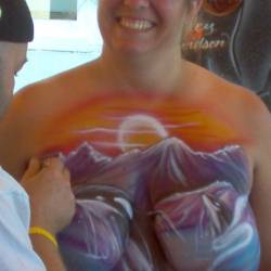 Very large tits of a neighbor - misscandy