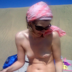 Enjoying The Beach - Shaved