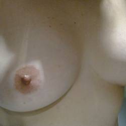 Medium tits of my wife - Sylvia