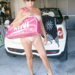 Pic #7 What A Ride - Blonde, Public Exhibitionist, Public Place