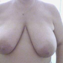 Large tits of my wife - wild grandma